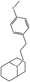 9-Borabicyclo[3.3.1]nonane, 9-[3-(4-methoxyphenyl)propyl]- 结构式