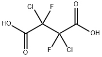 Butanedioic acid, 2,3-dichloro-2,3-difluoro- 结构式