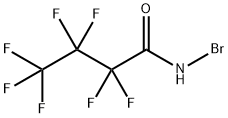 Butanamide, N-bromo-2,2,3,3,4,4,4-heptafluoro- 结构式