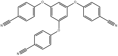 4,4',4'-(苯-1,3,5-三苯基三(氧))三苯腈 结构式