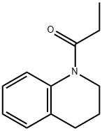 1-Propanone, 1-(3,4-dihydro-1(2H)-quinolinyl)- 结构式