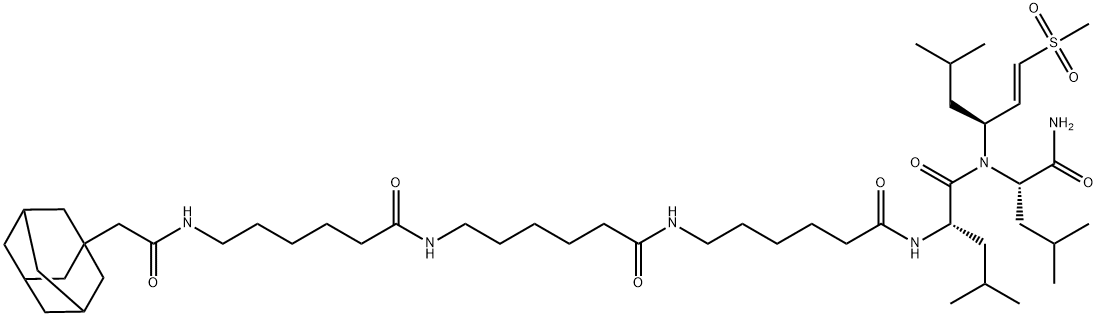 Proteasome Inhibitor XVI 结构式