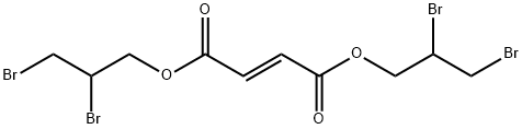 BIS-(2.3-DIBROMO-PROPYL)-FUMARATE 结构式