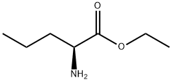 (2S)-2-Aminopentanoic acid ethyl ester 结构式