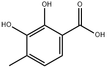 Benzoic acid, 2,3-dihydroxy-4-methyl- 结构式