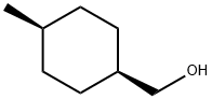 (1α,4α)-1-Hydroxymethyl-4-methylcyclohexane 结构式