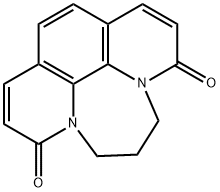 5H-[1,4]Diazepino[1,2,3,4-lmn][1,10]phenanthroline-3,9-dione, 6,7-dihydro- 结构式