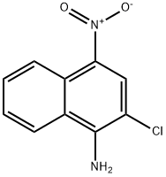 1-Naphthalenamine, 2-chloro-4-nitro- 结构式