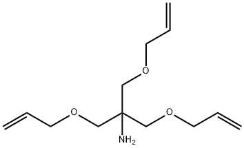 2-Propanamine, 1,3-bis(2-propen-1-yloxy)-2-[(2-propen-1-yloxy)methyl]- 结构式