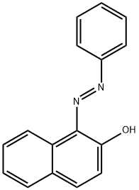 2-Naphthalenol, 1-[(1E)-2-phenyldiazenyl]- 结构式