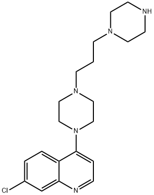 Piperaquine Impurity B 结构式
