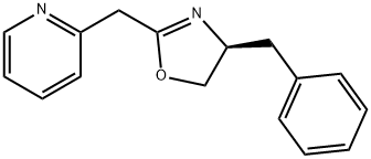 (S)-4-苄基-2-(吡啶-2-基甲基)-4,5-二氢恶唑 结构式