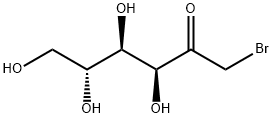 1-溴-1-脱氧-D-果糖 结构式