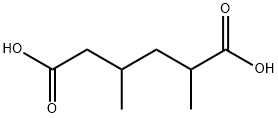 Hexanedioic acid, 2,4-dimethyl- 结构式