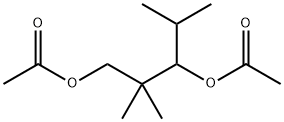 1,3-Pentanediol, 2,2,4-trimethyl-, 1,3-diacetate 结构式