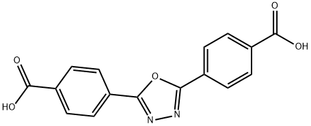 2,5-二(4-羧基苯基)-(1H-1,3,4-恶二唑 结构式