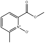 2-Pyridinecarboxylic acid, 6-Methyl-, Methyl ester, 1-oxide 结构式