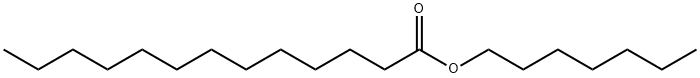 Tridecanoic acid heptyl ester 结构式