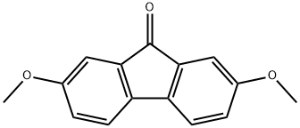 9H-Fluoren-9-one, 2,7-dimethoxy- 结构式