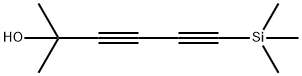 3,5-Hexadiyn-2-ol, 2-methyl-6-(trimethylsilyl)- 结构式