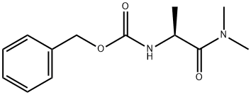 Carbamic acid, N-[(1S)-2-(dimethylamino)-1-methyl-2-oxoethyl]-, phenylmethyl ester 结构式