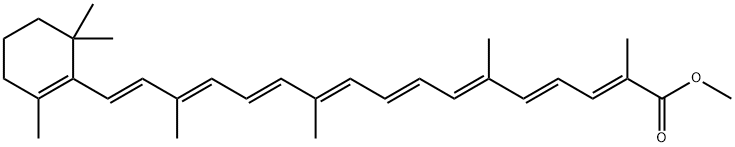 METHYLBETAAPO8CAROTENATE 结构式