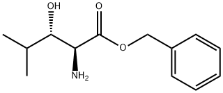 (2S,3S)-2-氨基-3-羟基-4-甲基戊酸苄酯 结构式