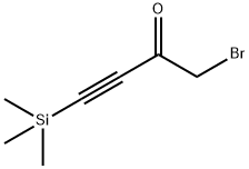 1-溴-4-(三甲基硅烷基)丁-3-炔-2-酮 结构式