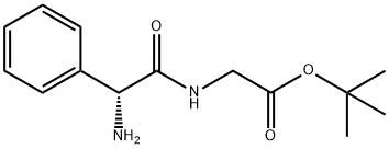 (R)-Α-[N-(叔丁氧羰基甲基)氨基甲酰基]苄胺 结构式