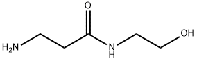 Propanamide, 3-amino-N-(2-hydroxyethyl)- 结构式