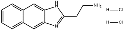 2-(1H-萘并[2,3-D]咪唑-2-基)乙-1-胺盐酸盐 结构式