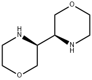 3,3'-Bimorpholine, (3S,3'S)- 结构式