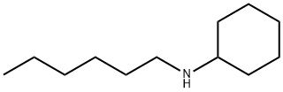 Cyclohexanamine, N-hexyl- 结构式