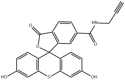 FAM alkyne, 6-isomer 结构式