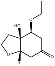 6(2H)-BENZOFURANONE,4-ETHOXYHEXAHYDRO-3A-HYDROXY-,(3AR,4S,7AR)-REL-(-)-(9CI) 结构式