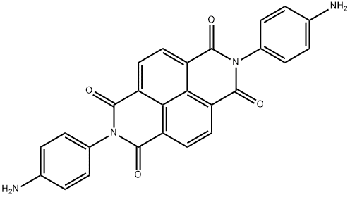 Benzo[lmn][3,8]phenanthroline-1,3,6,8(2H,7H)-tetrone, 2,7-bis(4-aminophenyl)- 结构式