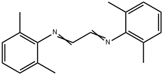 Benzenamine, N,N'-1,2-ethanediylidenebis[2,6-dimethyl- 结构式