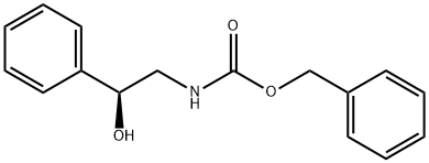 Carbamic acid, N-[(2S)-2-hydroxy-2-phenylethyl]-, phenylmethyl ester 结构式