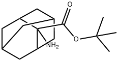 2-氨基金刚烷-2-甲酸叔丁酯 结构式