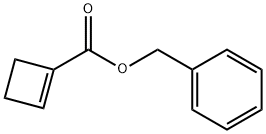 环丁-1-烯羧酸苄酯 结构式