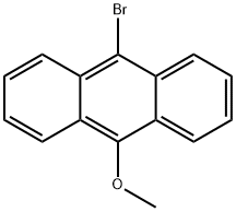 9-溴-10-甲氧基蒽 结构式