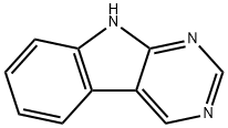 9H-吡啶<4,5-B>吲哚 结构式