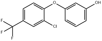 Phenol, 3-[2-chloro-4-(trifluoromethyl)phenoxy]- 结构式