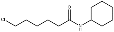 Hexanamide, 6-chloro-N-cyclohexyl- 结构式