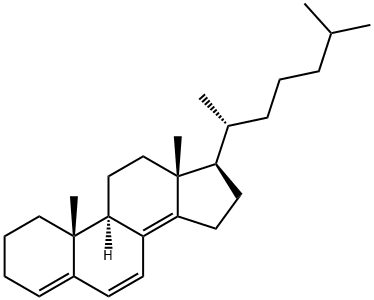 Cholesta-4,6,8(14)-triene 结构式