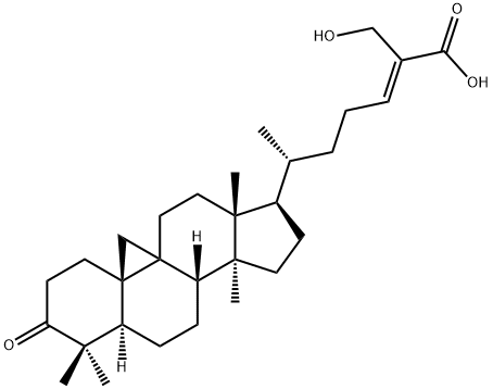 27-羟基果酮酸 结构式
