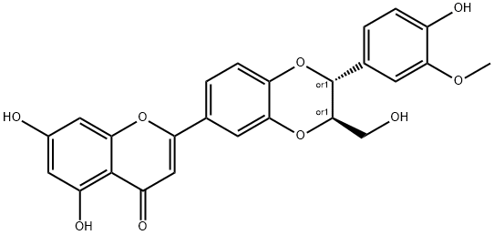 次大风子素 结构式