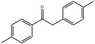 1,2-双(4-甲基苯基)乙-1-酮 结构式