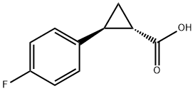 (1S,2S)-2-(4-Fluorophenyl)cyclopropanecarboxylicacid