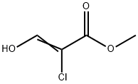 2-Propenoic acid, 2-chloro-3-hydroxy-, methyl ester 结构式